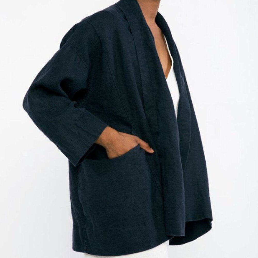 Seasalt Cornwall Linen Pigment Jacket, US 6